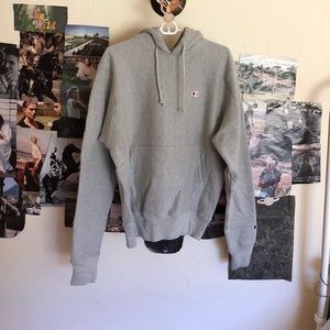 🏆CHAMPION🏆 grey hoodie NWOT
